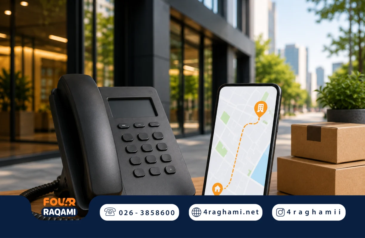انتقال آسان خط 4 رقمی بعد از تغییر آدرس کسب و کار